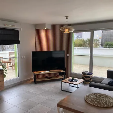 Apartment Standing 3 Ch, Secure Parking, Ol Eurexpo Vallee *